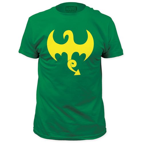 The Invincible Iron Fist Dragon Logo Green T-Shirt
